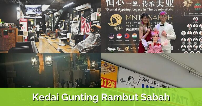10 Kedai Gunting Rambut Sabah