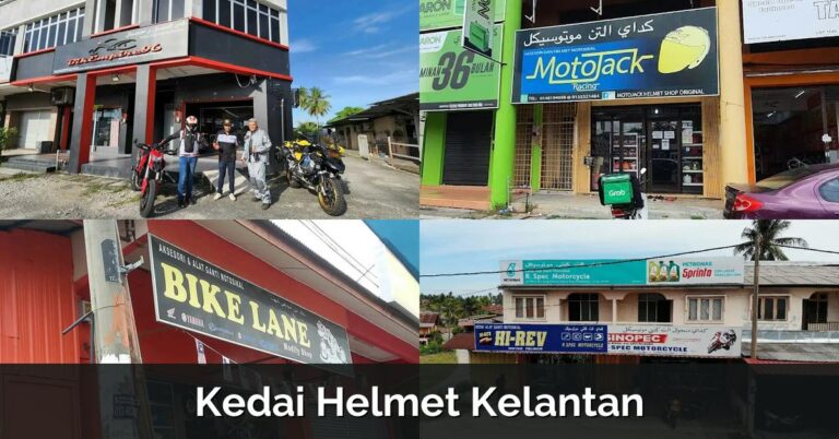 7 Kedai Helmet Kelantan