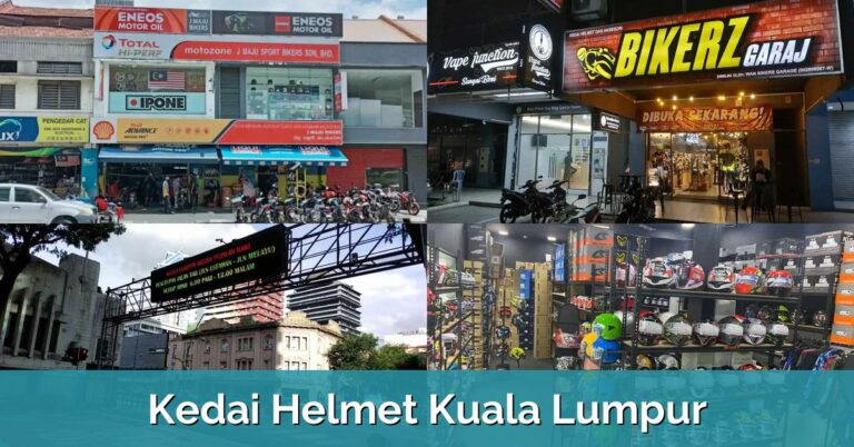 8 Kedai Helmet Kuala Lumpur