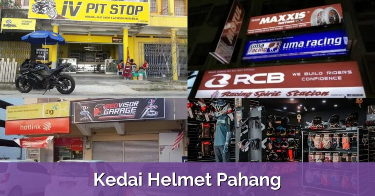4 Kedai Helmet Pahang