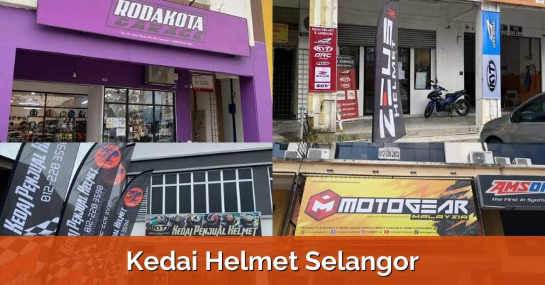 9 Kedai Helmet Selangor