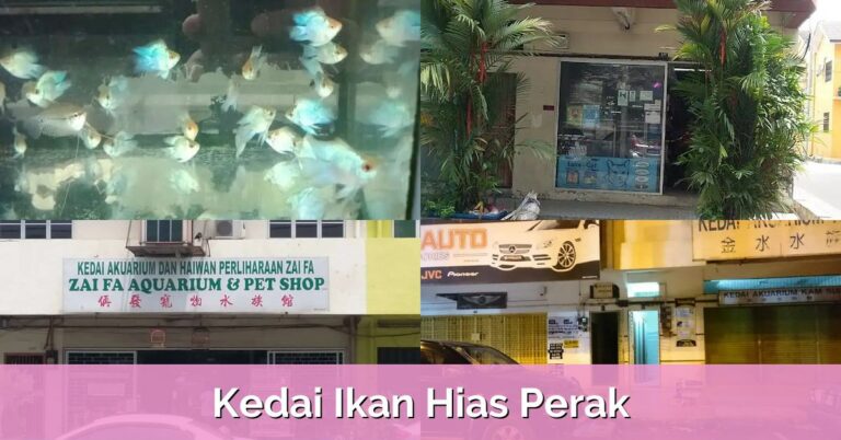 7 Kedai Ikan Hias Perak