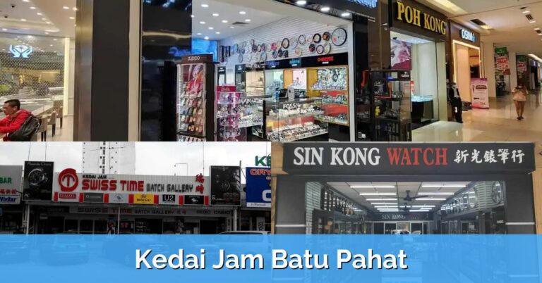4 Kedai Jam Batu Pahat
