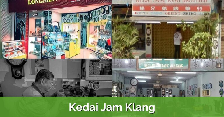 6 Kedai Jam Klang