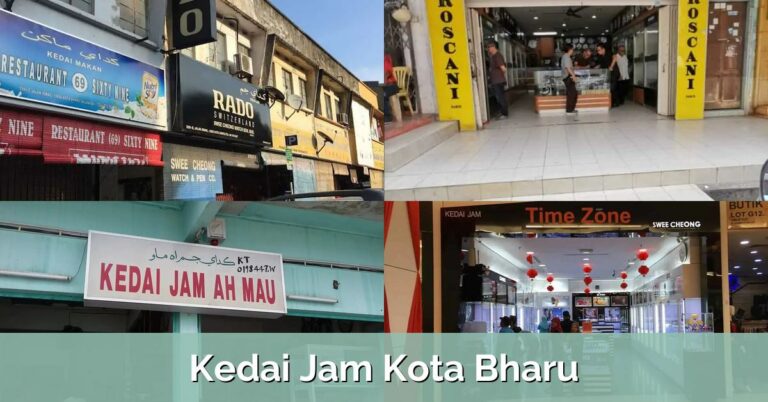 8 Kedai Jam Kota Bharu