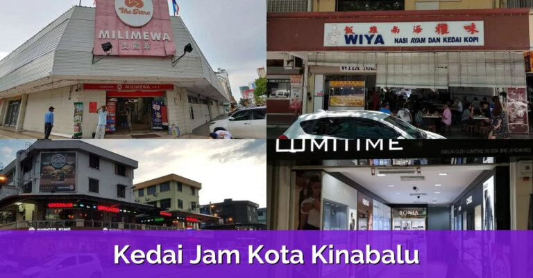 8 Kedai Jam Kota Kinabalu