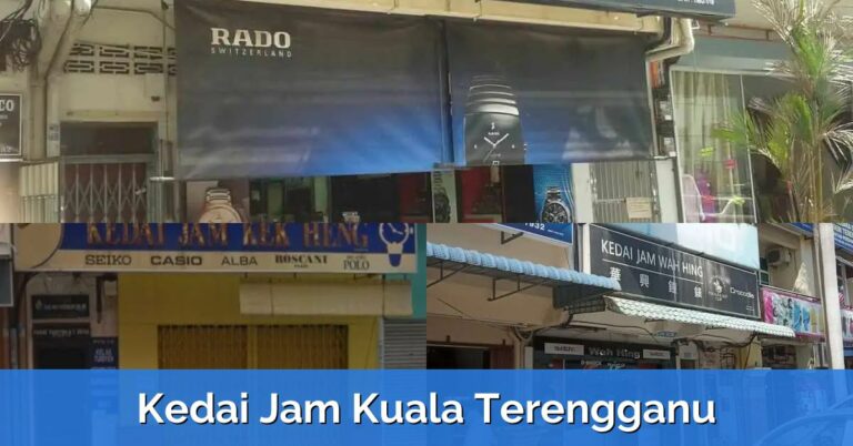 3 Kedai Jam Kuala Terengganu