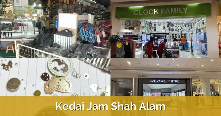 6 Kedai Jam Shah Alam