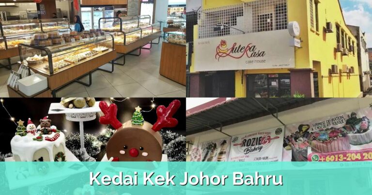 9 Kedai Kek Johor Bahru