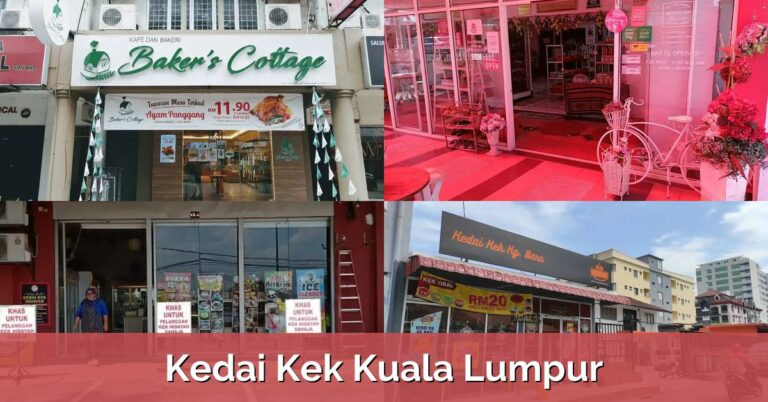 10 Kedai Kek Kuala Lumpur