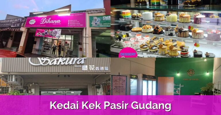 9 Kedai Kek Pasir Gudang