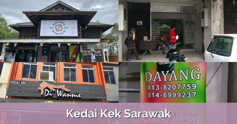 10 Kedai Kek Sarawak