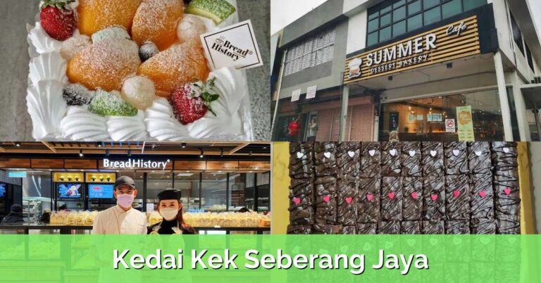 6 Kedai Kek Seberang Jaya