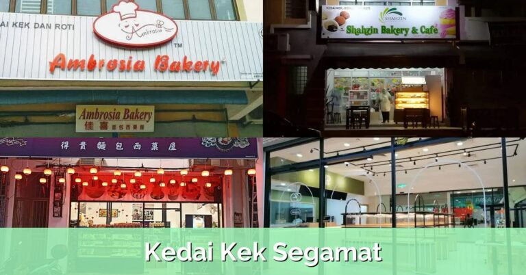 9 Kedai Kek Segamat