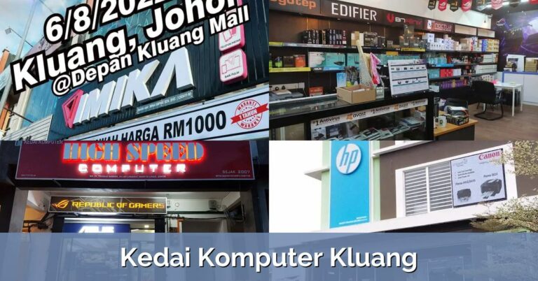 5 Kedai Komputer Kluang