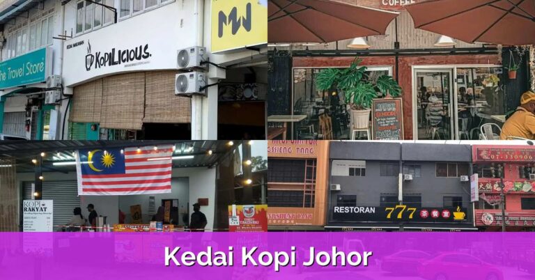 8 Kedai Kopi Johor