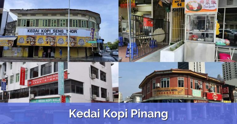 8 Kedai Kopi Pinang