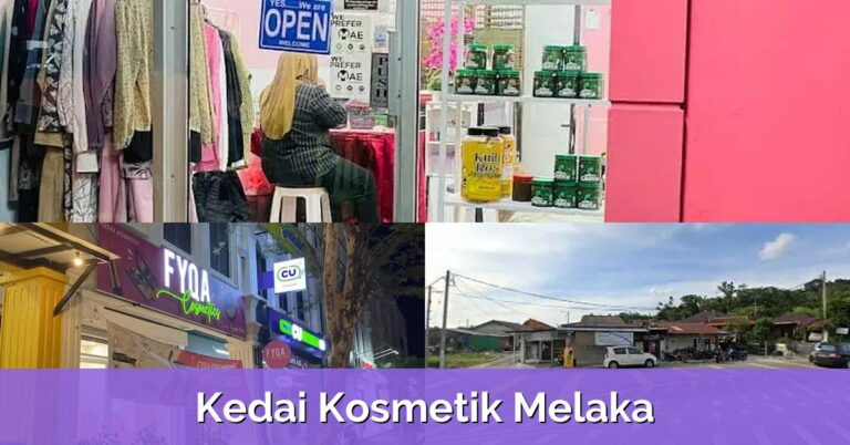 3 Kedai Kosmetik Melaka