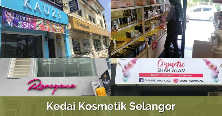 8 Kedai Kosmetik Selangor