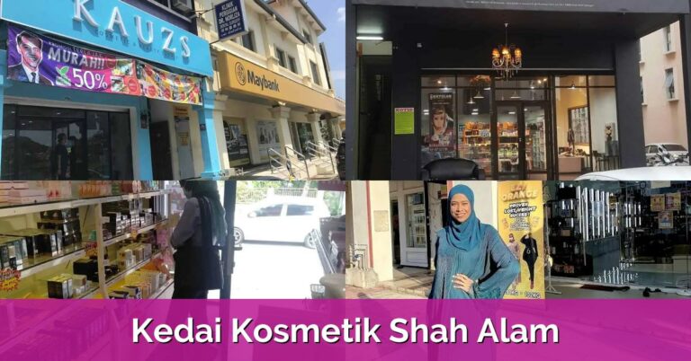 8 Kedai Kosmetik Shah Alam