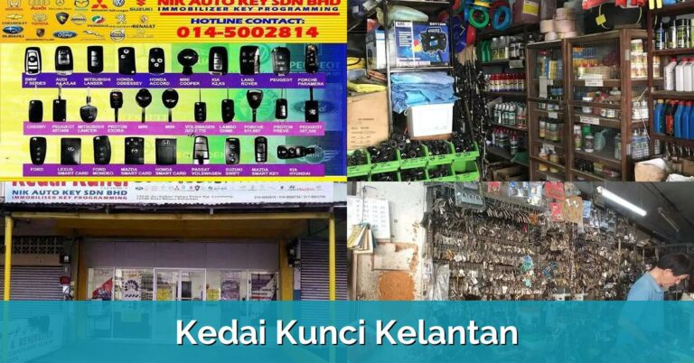 7 Kedai Kunci Kelantan