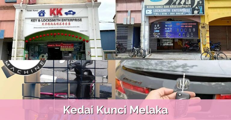8 Kedai Kunci Melaka