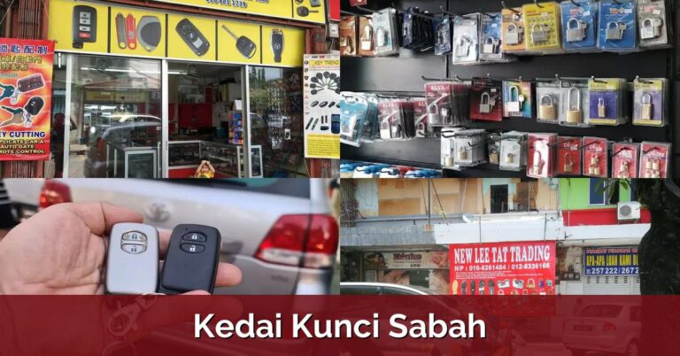 9 Kedai Kunci Sabah
