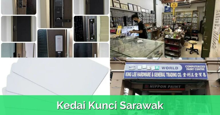 10 Kedai Kunci Sarawak