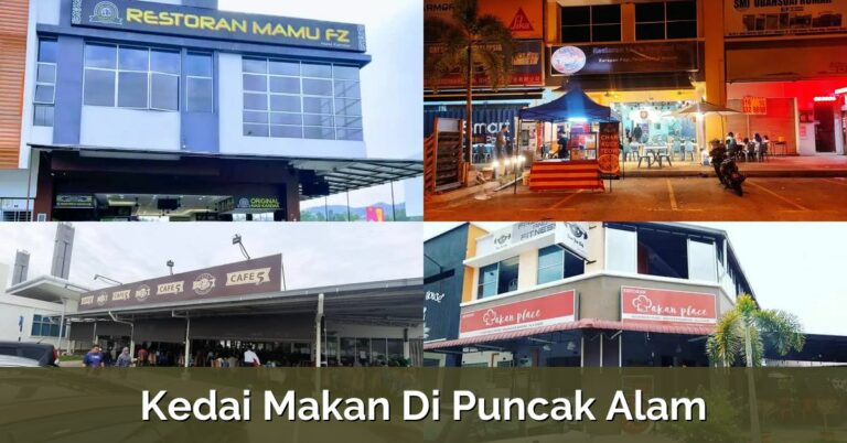10 Kedai Makan Di Puncak Alam