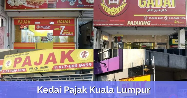 8 Kedai Pajak Kuala Lumpur