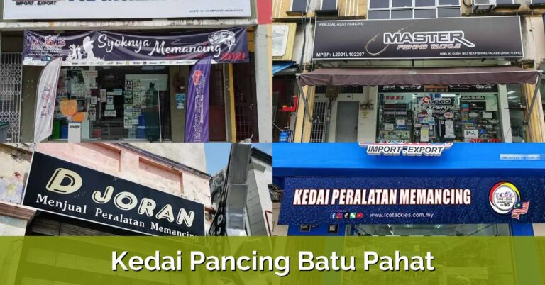9 Kedai Pancing Batu Pahat