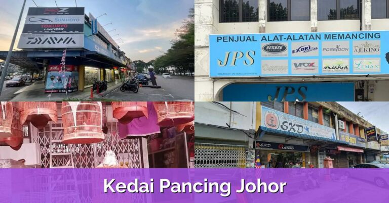 9 Kedai Pancing Johor