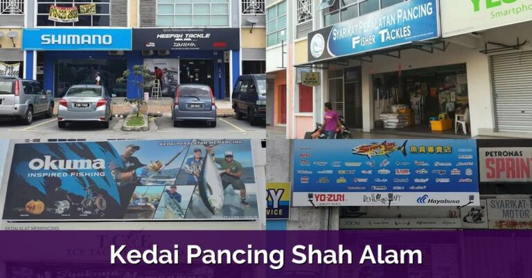 10 Kedai Pancing Shah Alam