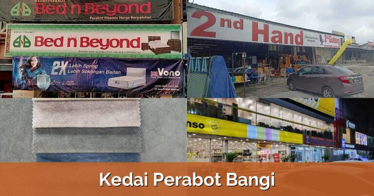 8 Kedai Perabot Bangi