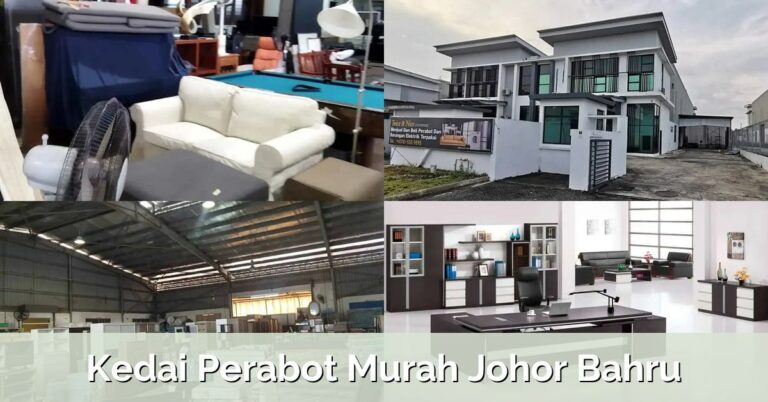 7 Kedai Perabot Murah Johor Bahru