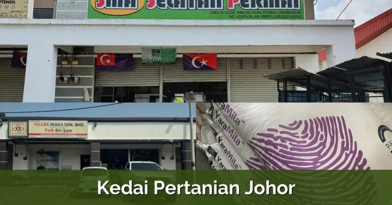 3 Kedai Pertanian Johor