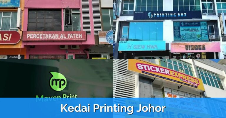 9 Kedai Printing Johor