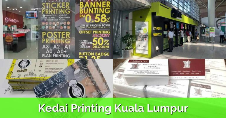 9 Kedai Printing Kuala Lumpur