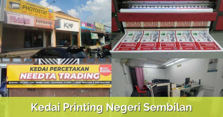 5 Kedai Printing Negeri Sembilan