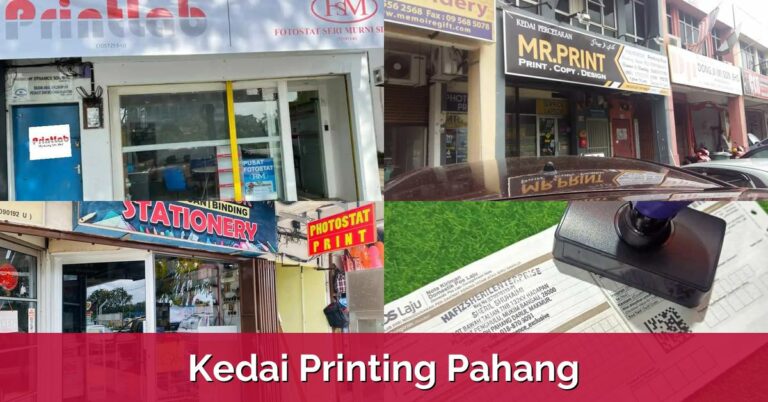 6 Kedai Printing Pahang