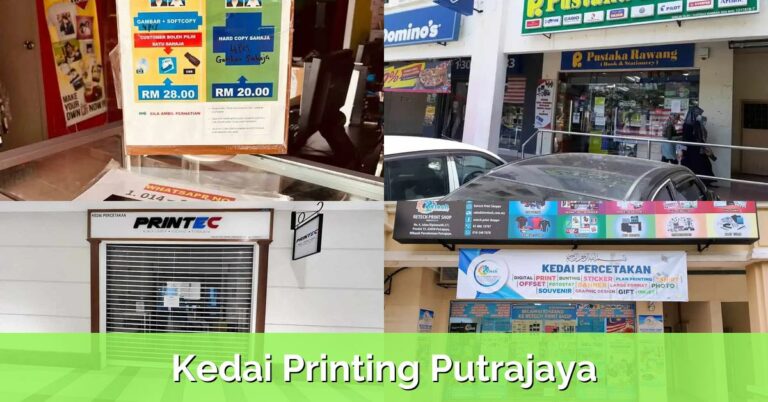 6 Kedai Printing Putrajaya