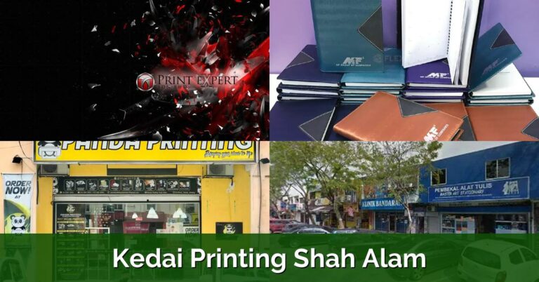 9 Kedai Printing Shah Alam