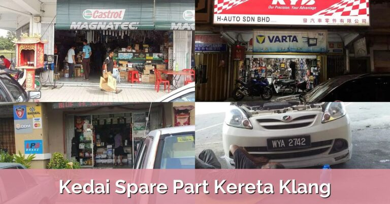 9 Kedai Spare Part Kereta Klang