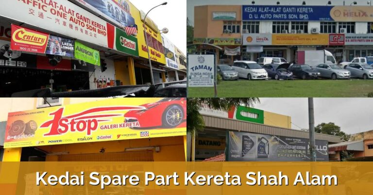 7 Kedai Spare Part Kereta Shah Alam