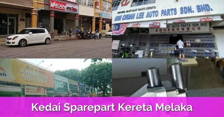 10 Kedai Sparepart Kereta Melaka