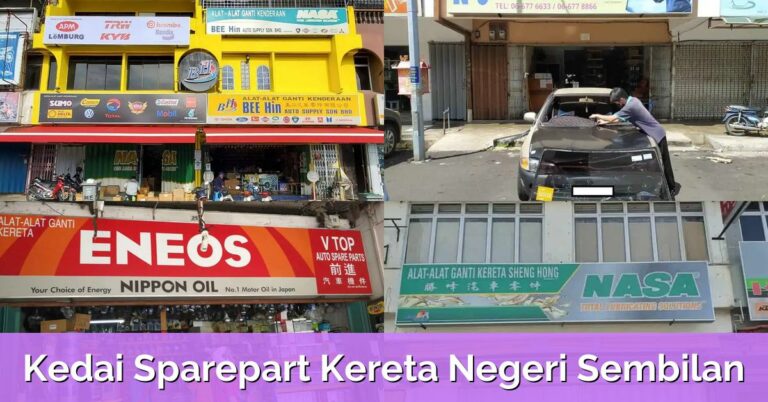 9 Kedai Sparepart Kereta Negeri Sembilan