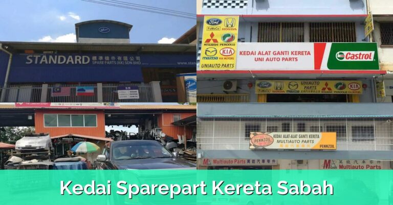 10 Kedai Sparepart Kereta Sabah