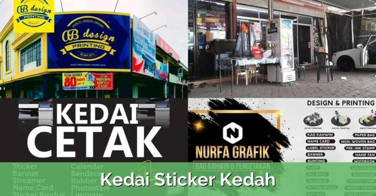 5 Kedai Sticker Kedah