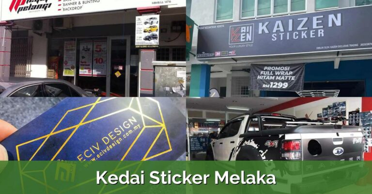 7 Kedai Sticker Melaka