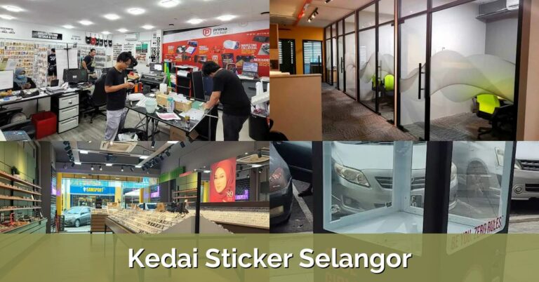 7 Kedai Sticker Selangor